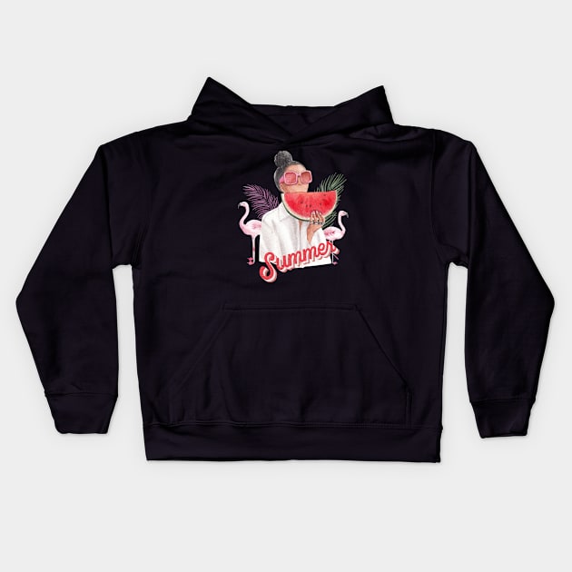 Summer is coming Kids Hoodie by Turtokart